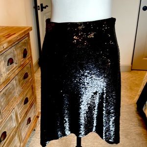 iRO black sequin skirt. Size 38 Eur. US 6